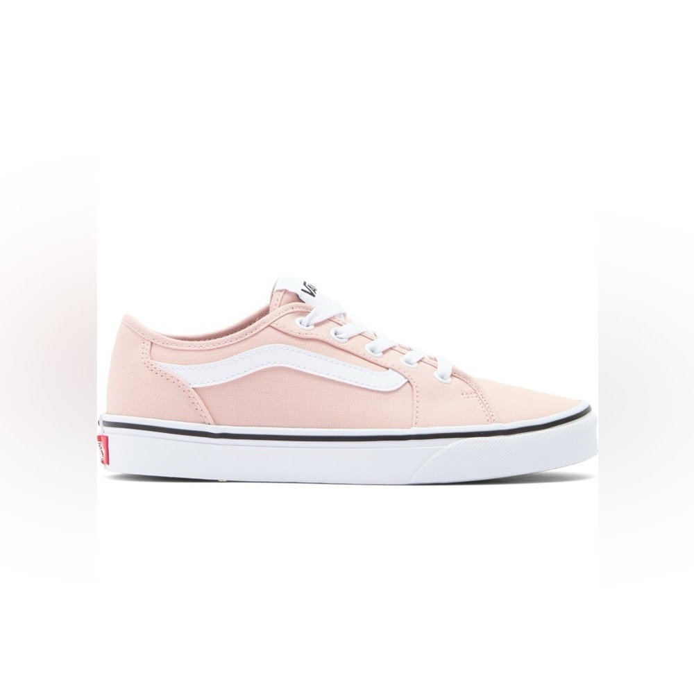 Vans Women's Light Pink Canvas Sneakers - Picture 3 of 5